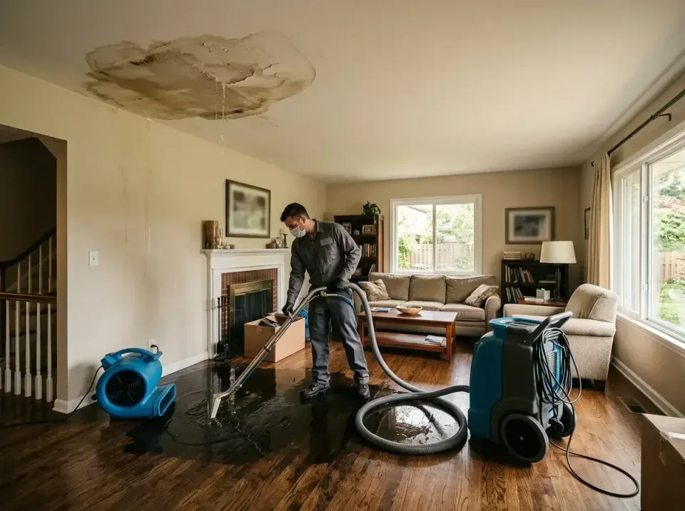 attic-pipe-burst-ceiling-drip-008 — frequently asked questions, Water Damage Restoration & Carpet Care in Yardley, PA